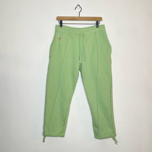 Carrots Sweatpants Men's Size Small Sage Green Drawstring Elastic Waist - Picture 2 of 13